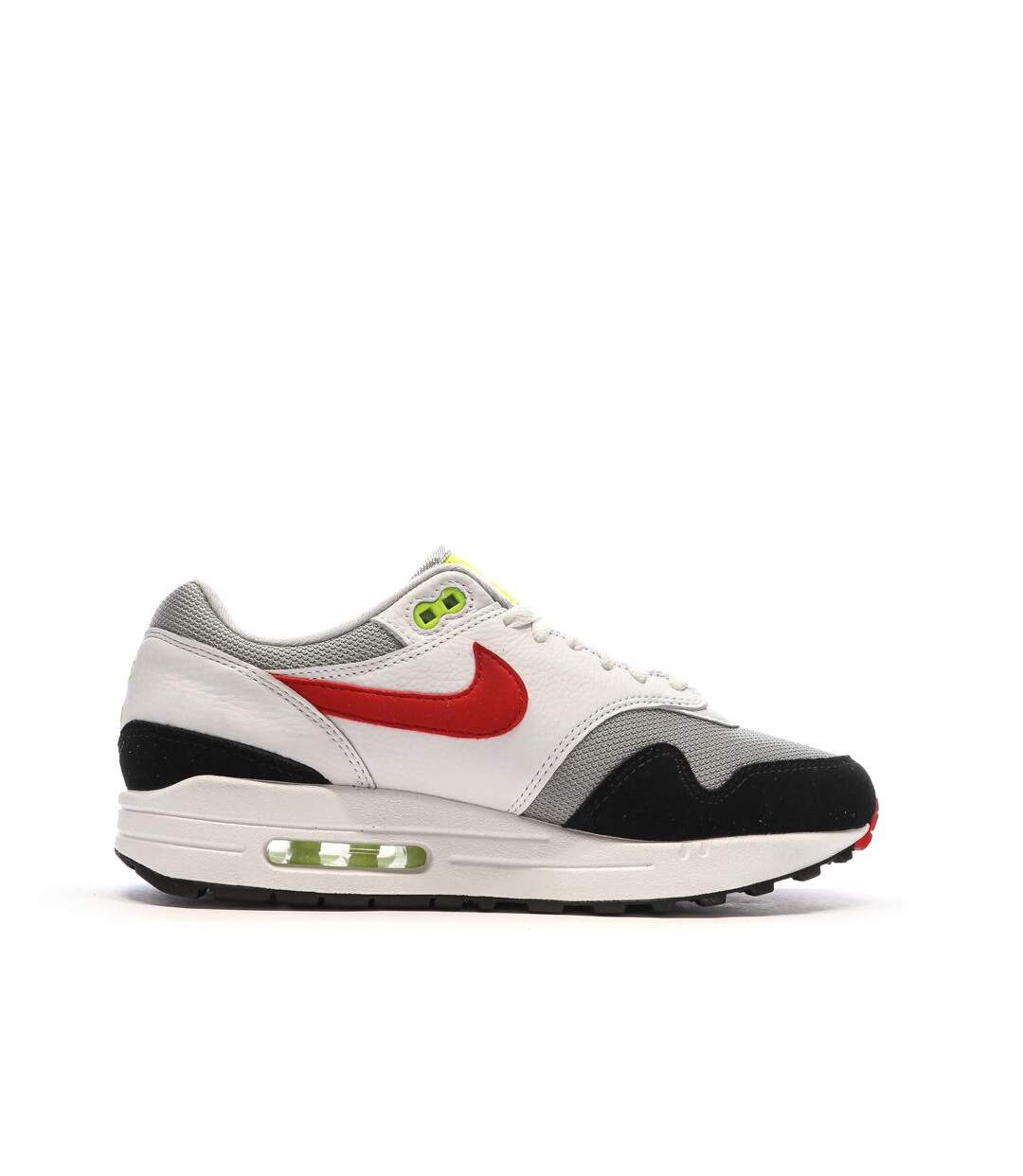 Baskets blanches/grises/noires/rouges homme nike air max 1-2