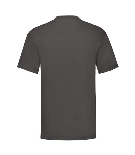 T-shirt Valueweight Adulte Graphite Clair Uni Fruit Of The Loom