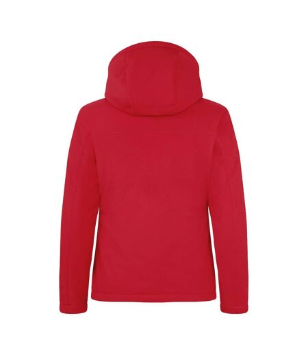 Clique Womens/Ladies Padded Soft Shell Jacket (Red)
