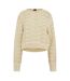 Sweat Manches Longues Femme Blanc Cassé Boss-2