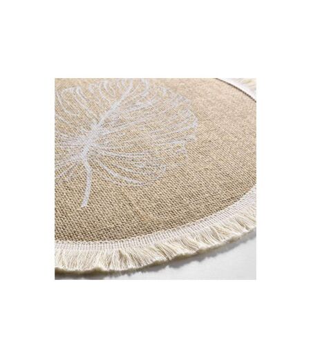 Set de Table Rond en Jute Mogador 38cm Naturel