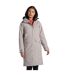 Veste Imperméable Longue Et Unie À Capuche Rosalind Femme Blanc Cassé Craghoppers-1