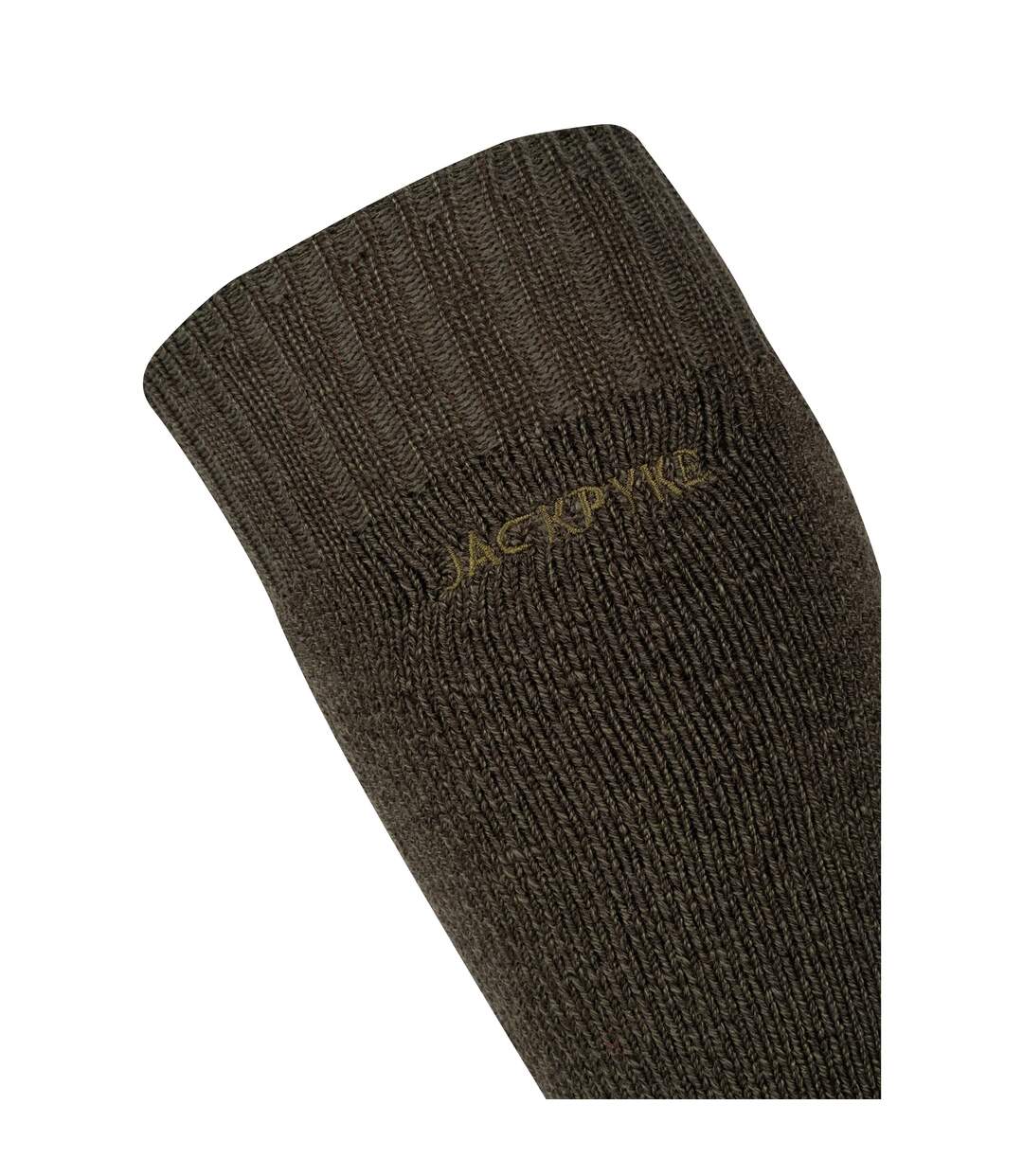 Chaussettes Pour Bottes Motif/style Uni Adulte Vert Militaire Foncé Jack Pyke-2