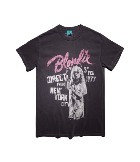 T-shirt New York City Adulte Anthracite Blondie