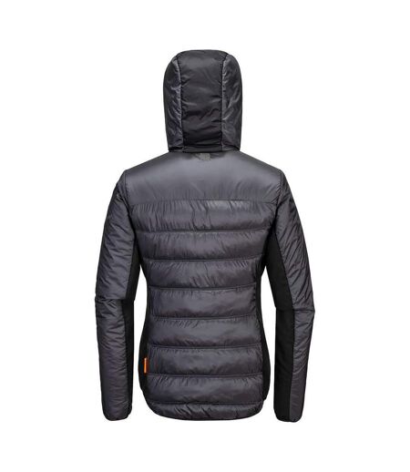 Mens Ev4 Baffled Insulated Jacket Metal Grey Portwest
