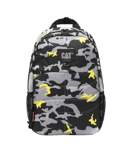 Sac À Dos Motif/style Camouflage Benson Taille Unique Noir Gris Caterpillar