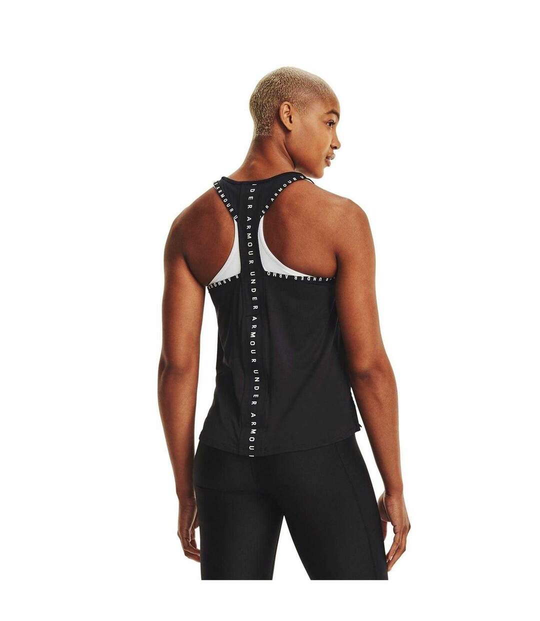 Débardeur Femme Noir Under Armour-3