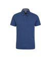 Mountain Warehouse Mens Hasst II Natural Polo Shirt (Blue)