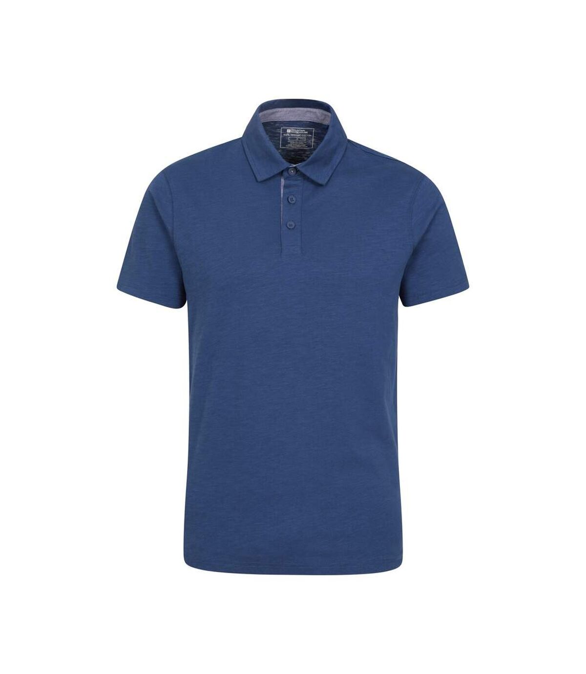 Mountain Warehouse Mens Hasst II Natural Polo Shirt (Blue)