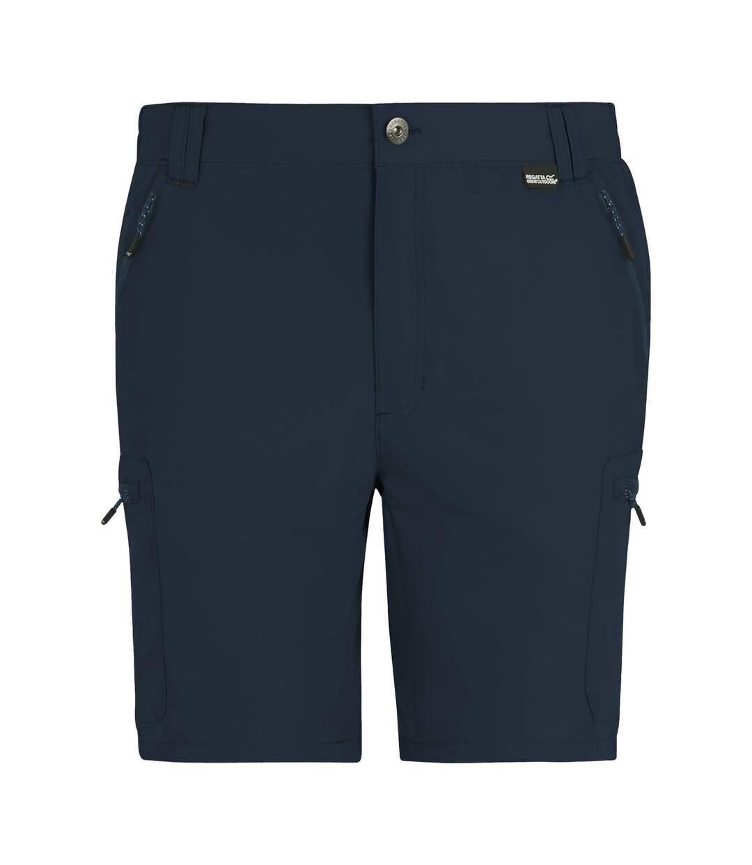 Short Uni À Taille Semi-élastiquée Leesville Homme Bleu Marine Regatta-2