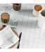 Lot de 3 Serviettes de Table Axel 40x40cm Vert Sauge-2