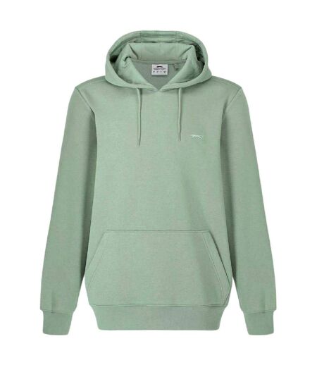 Mens Fleece Hoodie Sage Slazenger