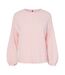 Pull rose femme pieces naomi-1