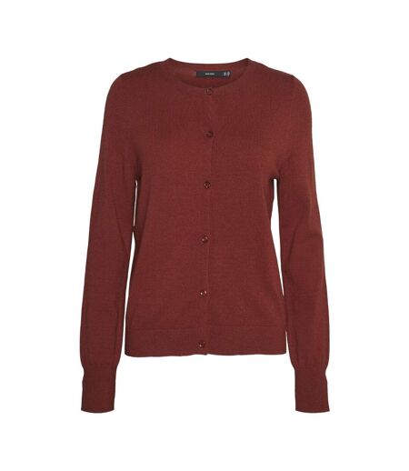Pull terracotta femme vero moda breeze - m