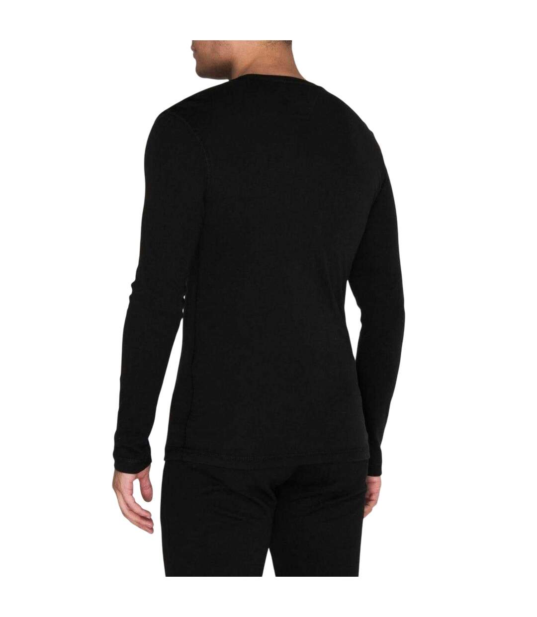 T-shirt Manches Longues Original Homme Noir Tommy Jeans-2