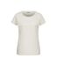 T-shirt Basic Femme Beige Pâle James And Nicholson-1