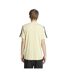 Mens 3 Stripes T-shirt Powdery Yellow Adidas-3