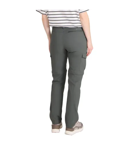 Pantalon Uni 2-en-1 Conniston Femme Vert Kaki Mountain Warehouse