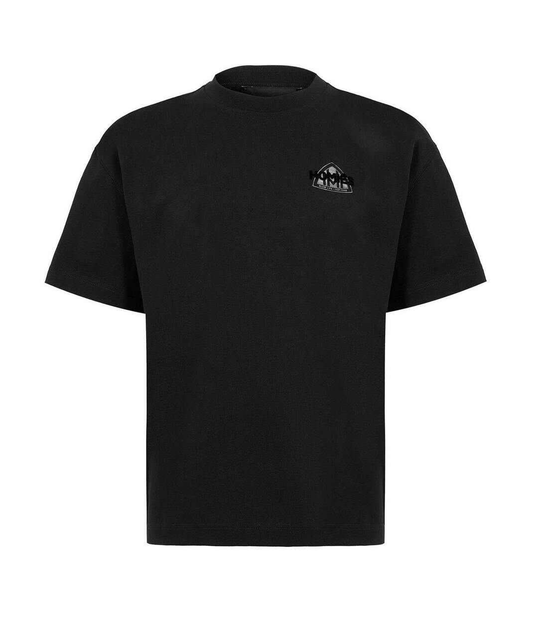 Mens Maymarb Graphic Print T-shirt Black Homies Marbella-2