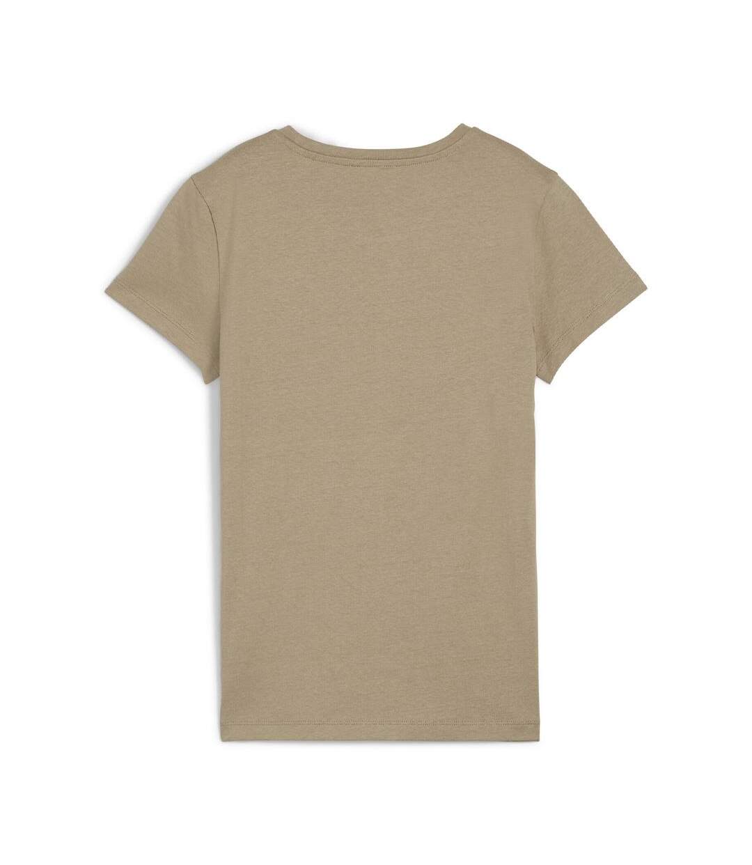 T-Shirt taupe femme puma better-2