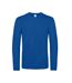T-shirt Manches Longues #e190 Homme Bleu Roi B&C-2