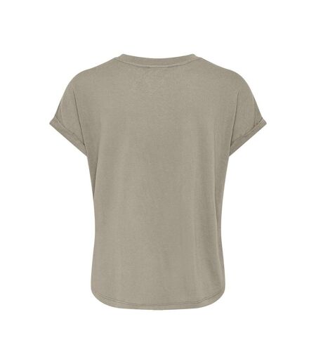 T-Shirt marron femme jdy faustinan