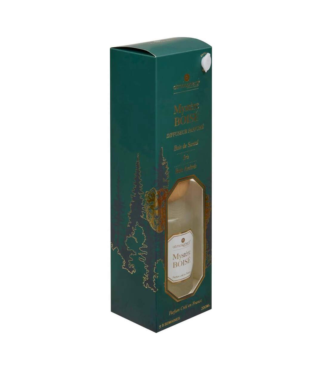 Diffuseur de Parfum en Verre Elisa 200ml Mystère Boisé-2