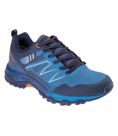 Baskets Favet Homme Bleu Marine Bleu Orange Foncé Hi-Tec