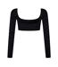 Haut Court Femme Noir Imprimé Off-White-2