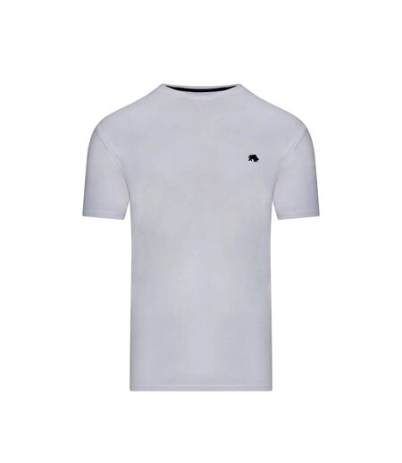 T-shirt classic homme blanc Raging Bull