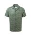 Craghoppers Mens Hula NosiBotanical Short-Sleeved Shirt (Spruce Green) - UTCG1744