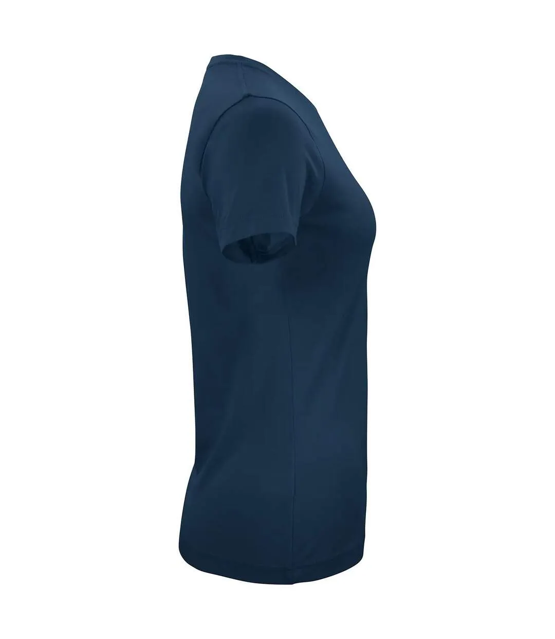 T-shirt Classic Femme Bleu Marine Foncé Clique-4