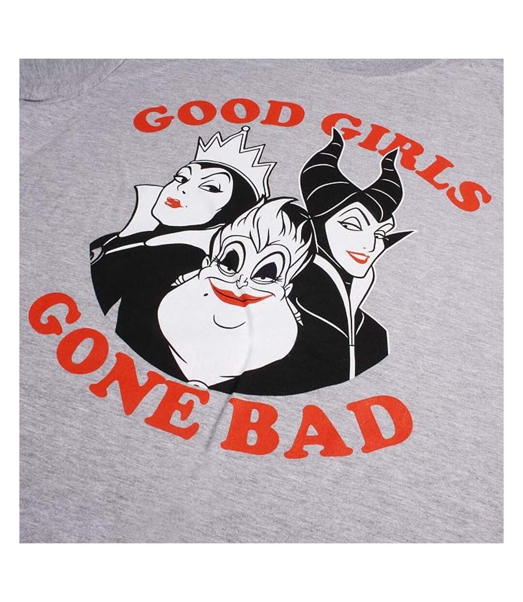 T-Shirt gris femme disney goodgirls gone bad-2