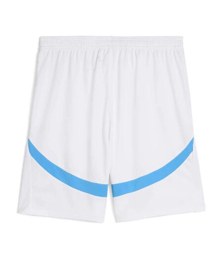 OM short blanc/turquoise homme puma - l