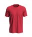 Unisex Adult Lux T-shirt Scarlet Red Stedman-1