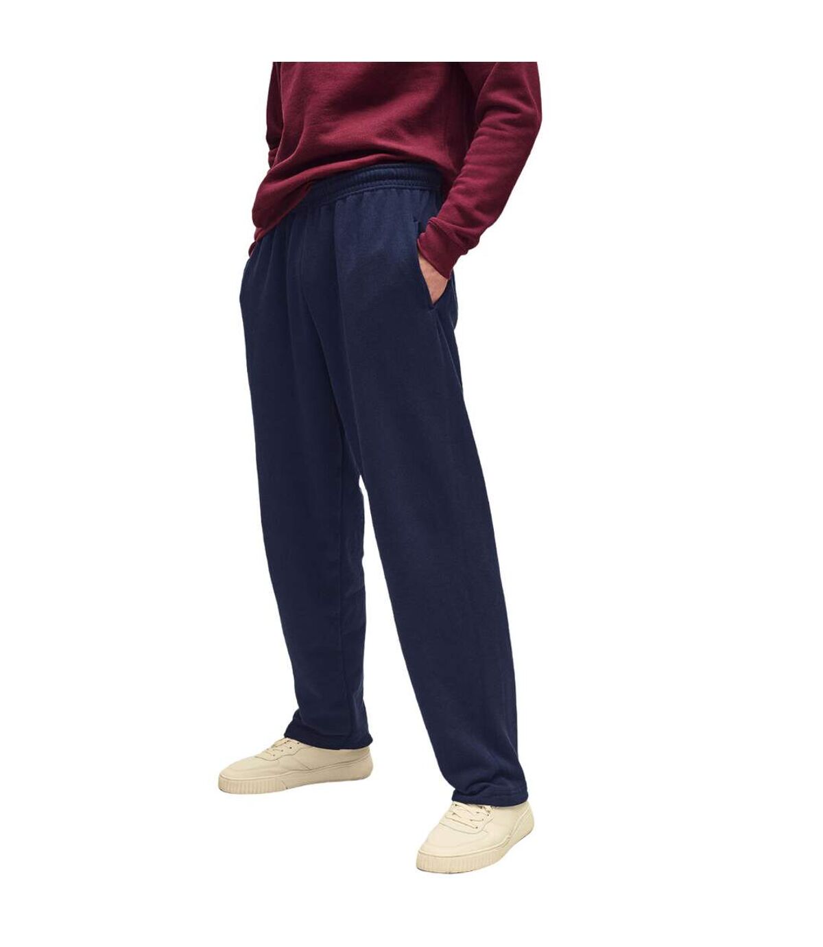 Fruit of the Loom Mens Classic 80/20 Jogging Bottoms (Deep Navy)