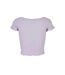 Haut Court Motif/style Côtelé Femme Lilas Urban Classics-2