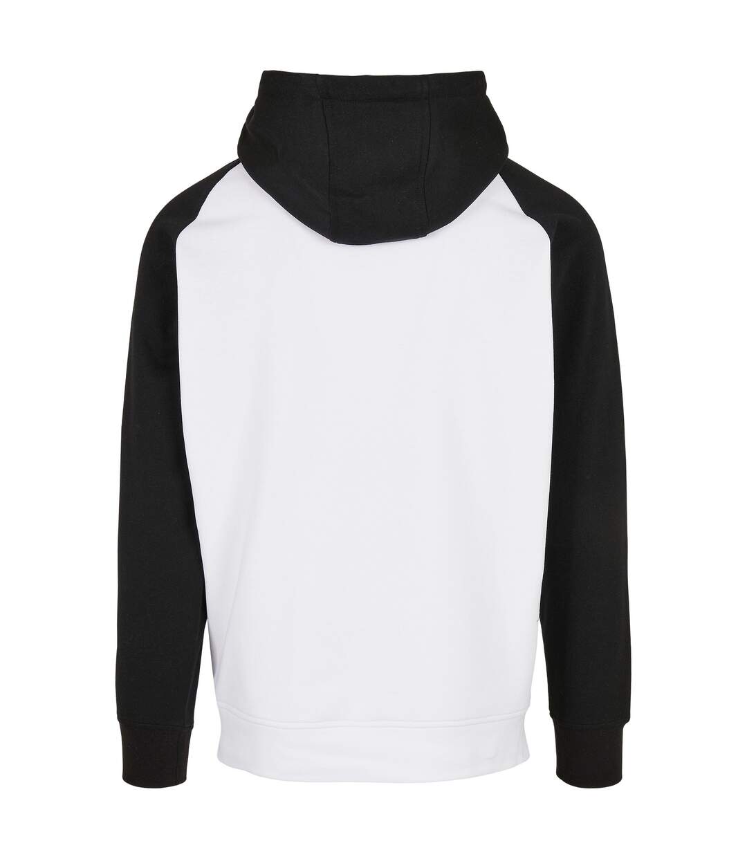 Sweat À Capuche Homme Blanc Noir Build Your Brand-2