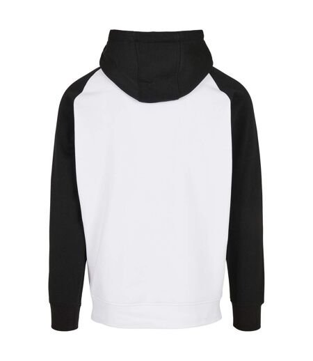 Sweat À Capuche Homme Blanc Noir Build Your Brand