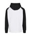 Sweat À Capuche Homme Blanc Noir Build Your Brand-2