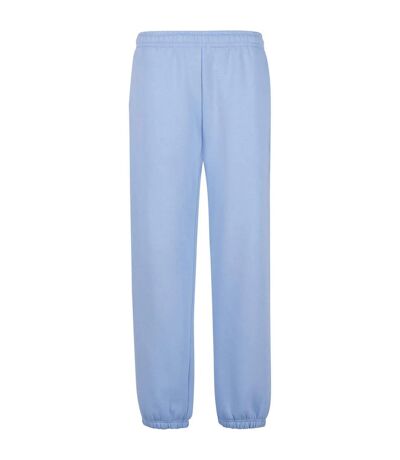Mens Fluffy Plain Jogging Bottoms Powder Blue Urban Classics