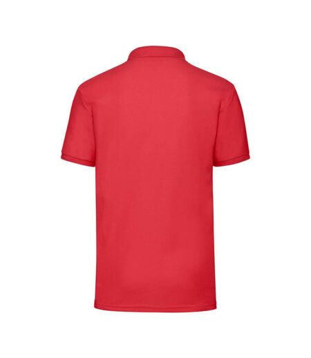 Polo 65/35 Homme Rouge Fruit Of The Loom