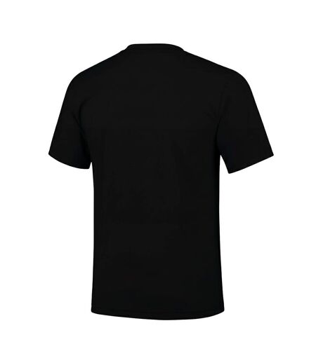 T-shirt Manches Courtes Motif/style Central Homme Noir Mizuno