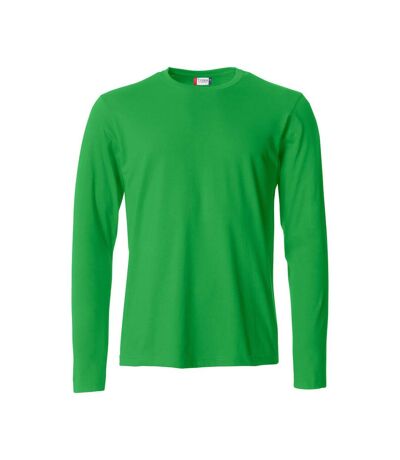T-shirt Basic Homme Vert Pomme Clique