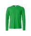 T-shirt Basic Homme Vert Pomme Clique-1