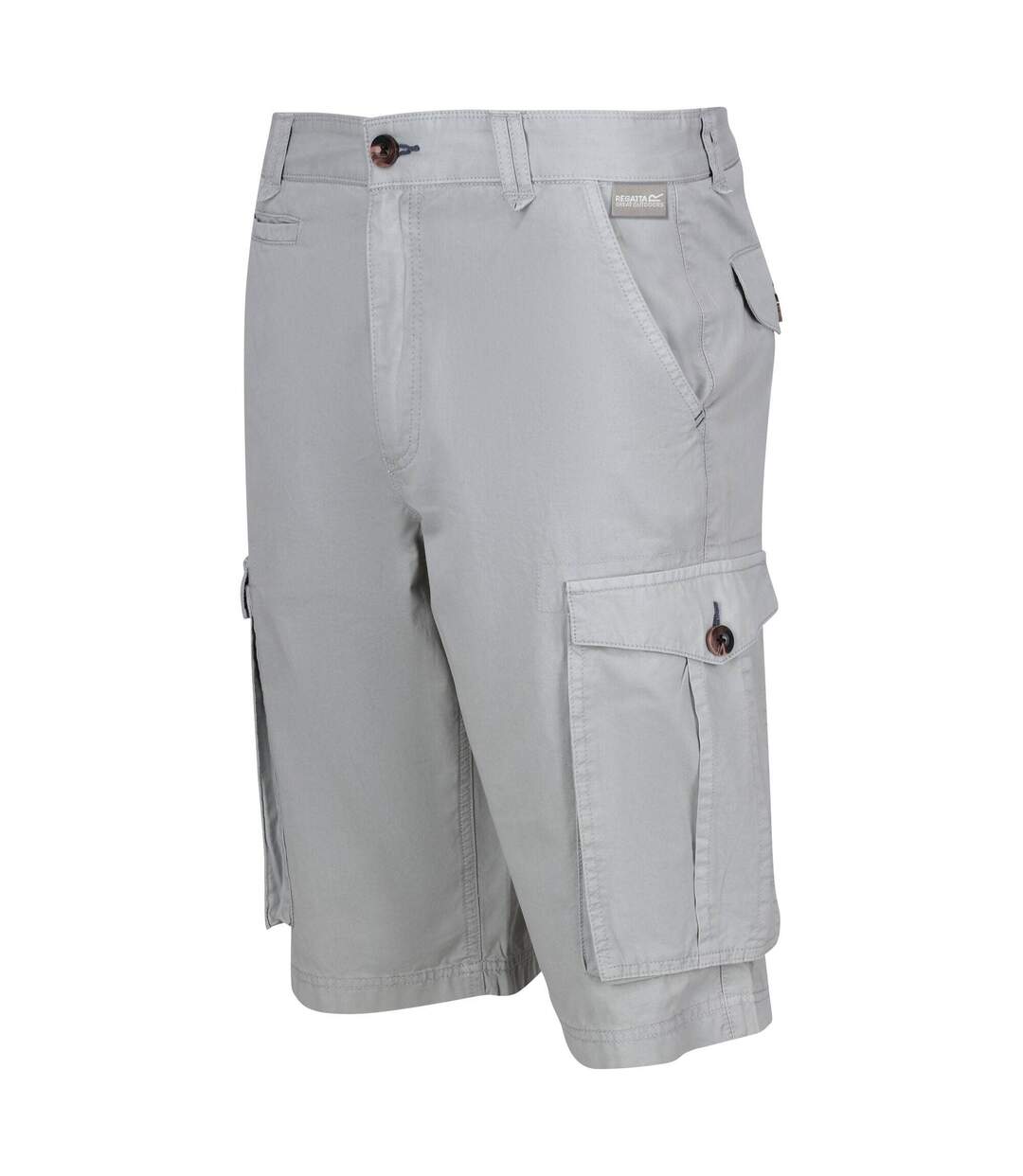 Short À Poches Motif/style Rétro Shorebay Homme Bleu Marine Regatta-3