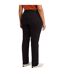 Womens/ladies 724 Plus High Rise Straight Jeans Black Levis-2