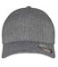 Casquette De Baseball Gris Foncé Chiné Flexfit-1