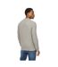 Mens Matera Textured Knitted Jumper Grey Marl Duck And Cover-3