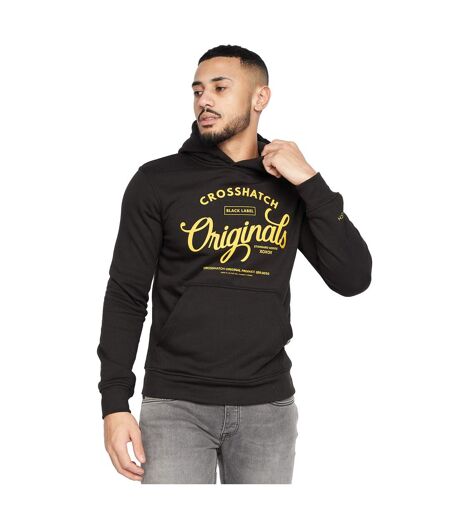 Sweat à capuche bartamax homme noir Crosshatch